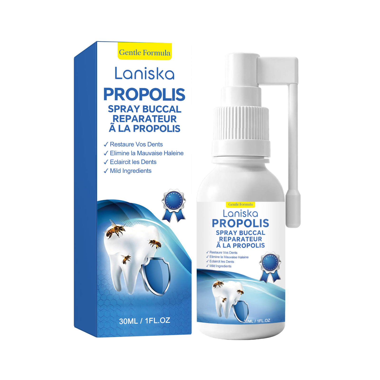 Mild Oral Cleaning Spray - Portable Breath Freshener Mist for Daily Hygiene Care image 4