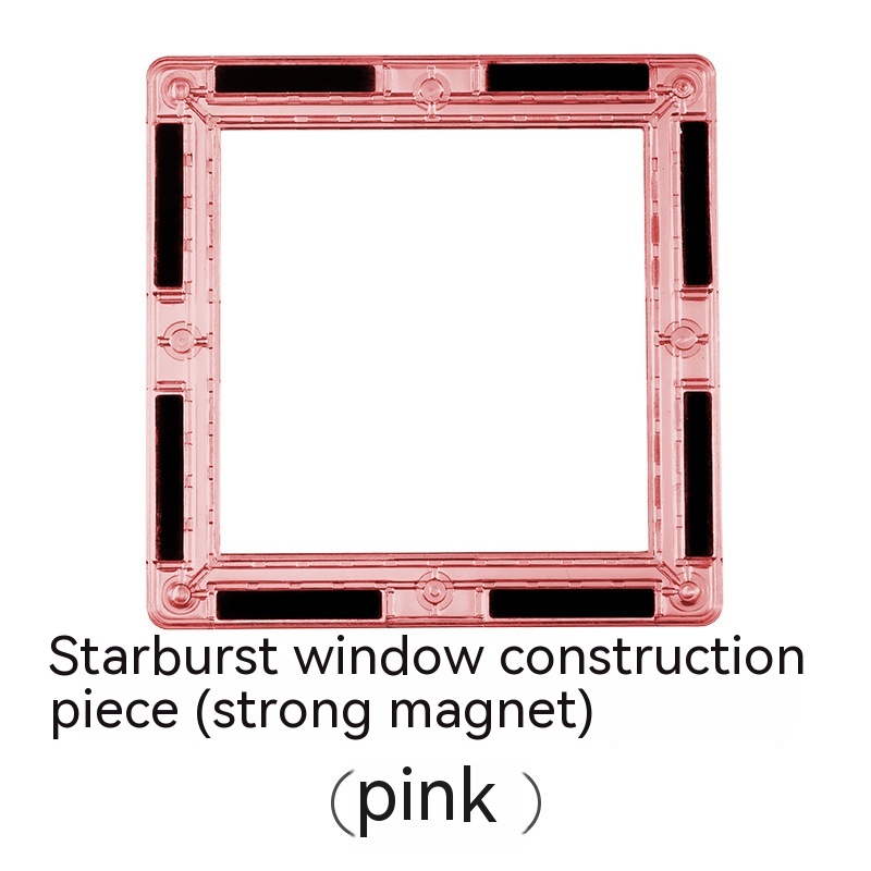 Building Block Pieces Pink