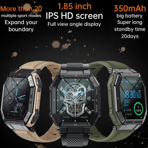 K55 Smart Watch Bluetooth Calling Sports Heart Rate Blood