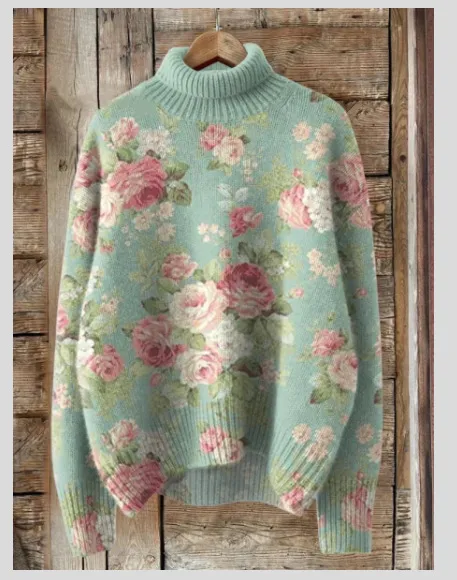 Fashion Personalized Ladies Loose Sweater Top Style 12 - Shop at LoveMi
