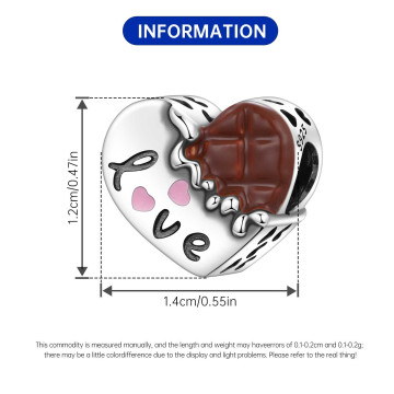 Dreamy Dessert Series Copper Bead Pendant DIY Bracelet Accessories