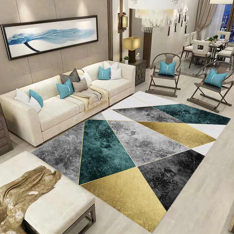 Geometric Area Rug, Modern Minimalist, picture 6 of 8