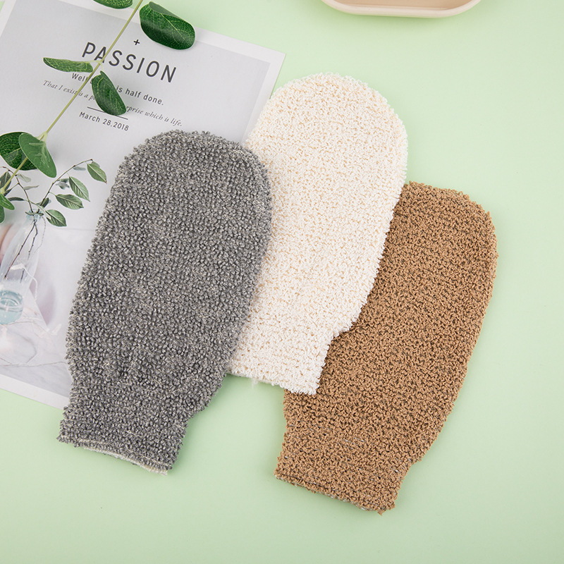 Bamboo Fiber Wash Mitt Soap Pouch Lathering Netsoft Skin-friendly Exfoliating And Effective At Removing Dirt