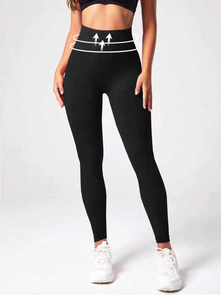 Title 8, Pantalon de yoga taille haute sans couture, eff...