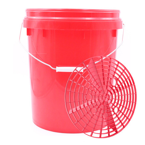 Red Bucket With Filter