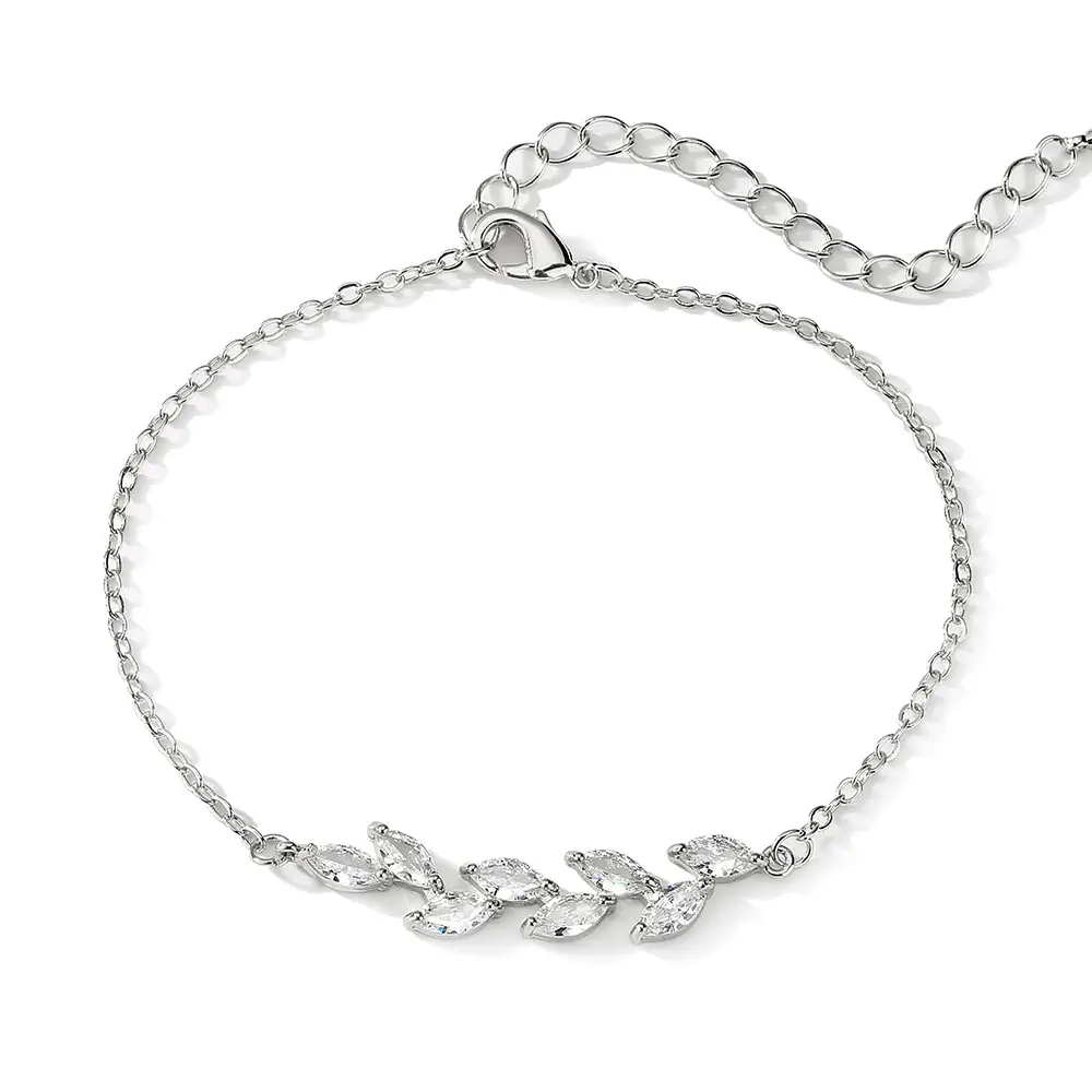 Willow Leaf Branch Bracelet Exquisite Temperament
