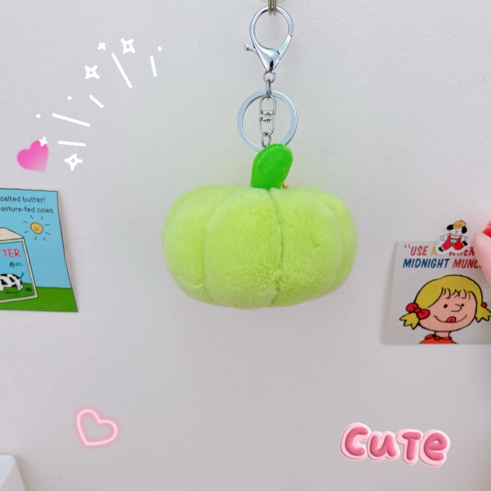 Title 2, Creative Plush Cute Fruit Keychain Pendant