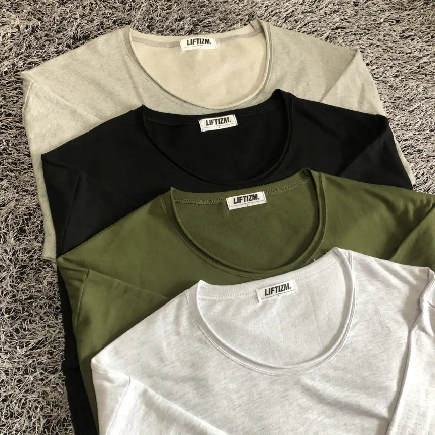 Fitness Running Long Sleeve Men's Solid Color Sports
