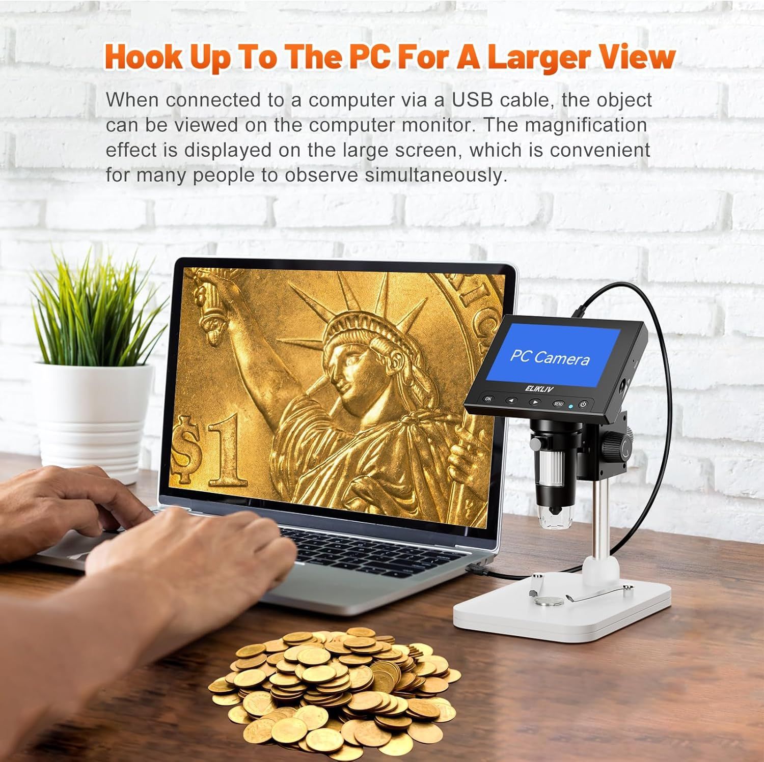 Mobile Phone Electronics Repair Workbench Lamp Microscope