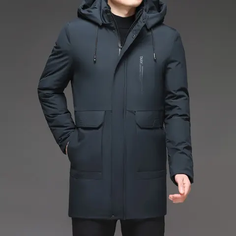 Men's Hooded Thickened Warm-keeping Cotton Clothing