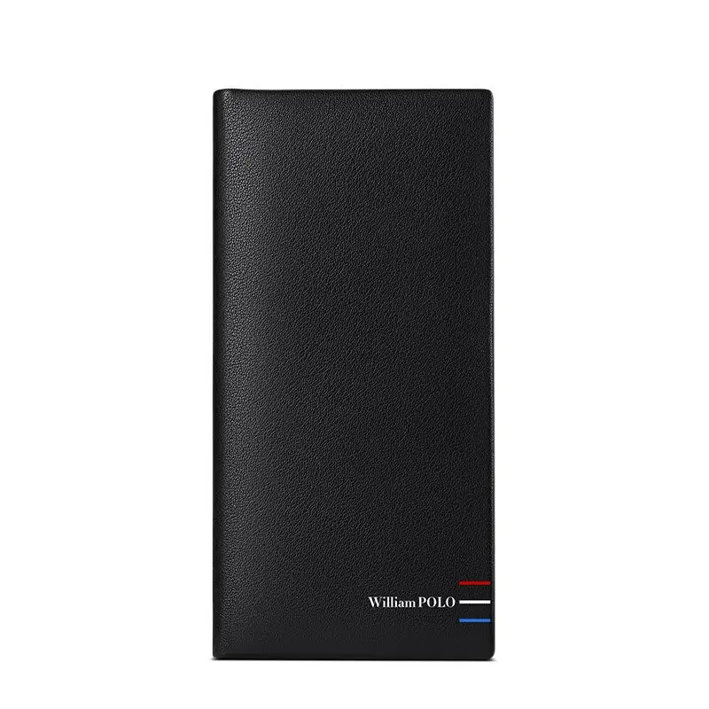 Men's Emperor Paul Long Leather Wallet Gift Box Packaging