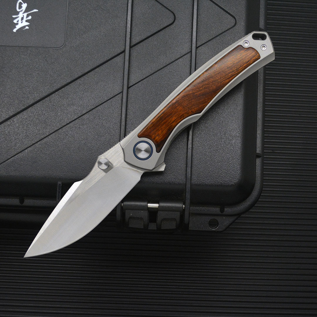 Warhawk Titanium Alloy Steel Outdoor Camping Survival Pocket Folding Knife 5