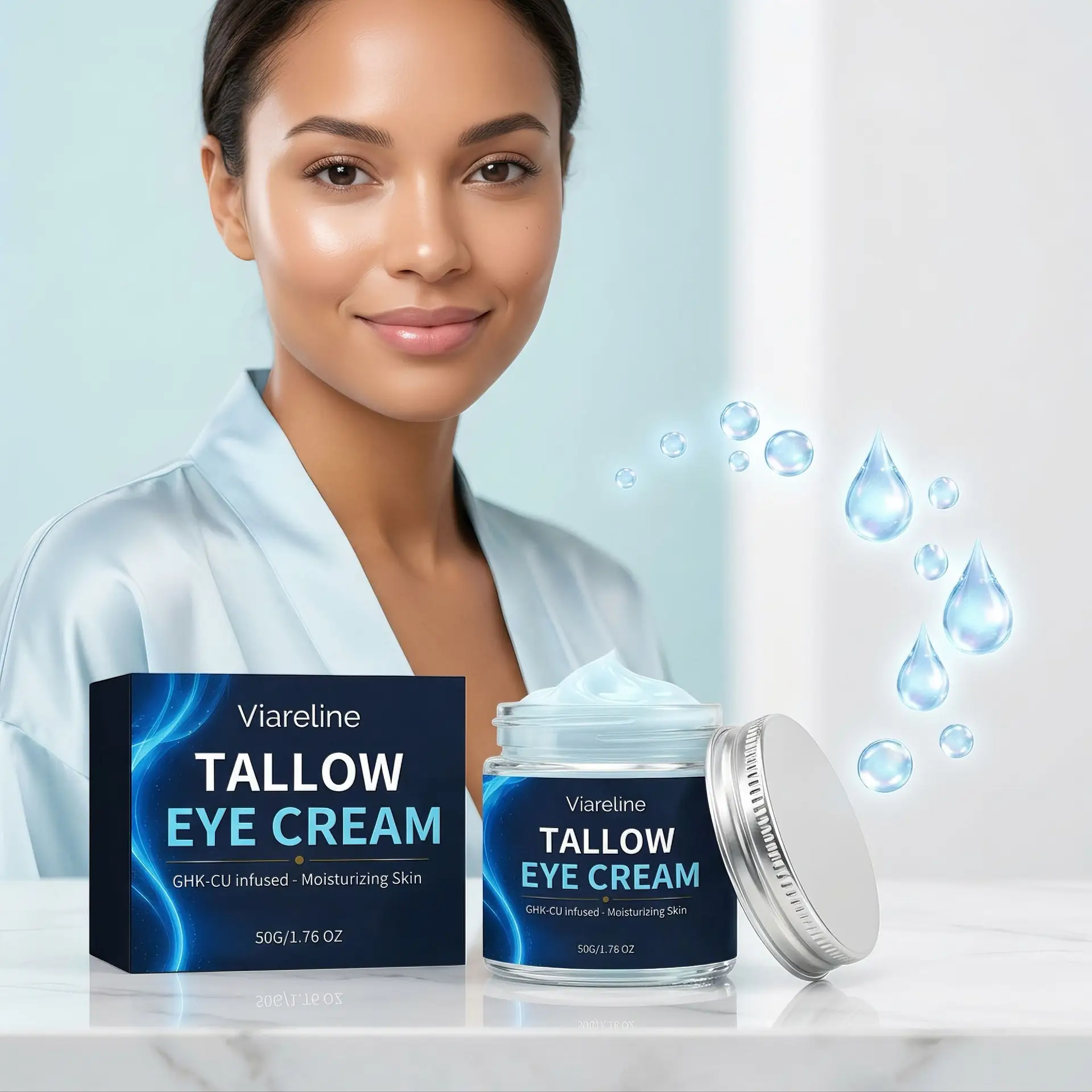 Apply A Hydrating Moisturizing Eye Cream