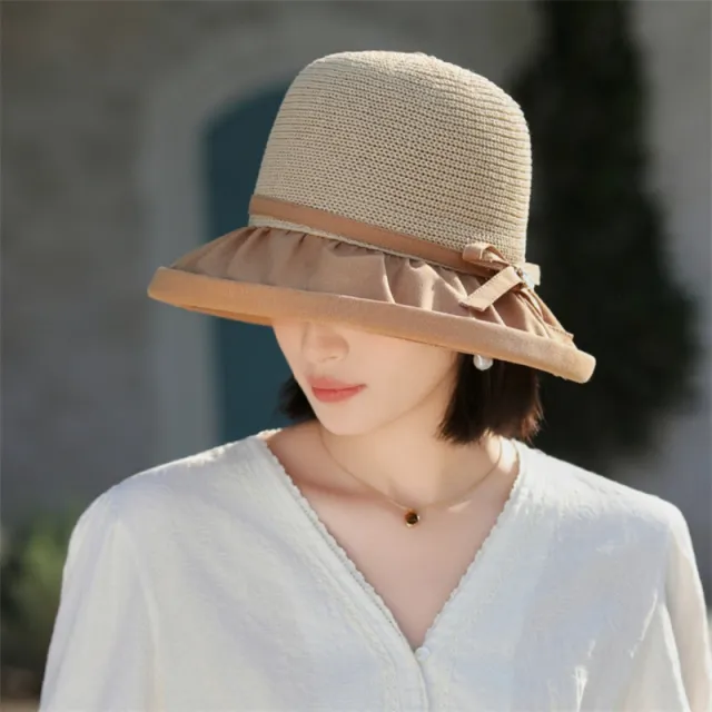 Outdoor Breathable Sun Hat Women's Sun Protection Caramel Color - Shop at LoveMi