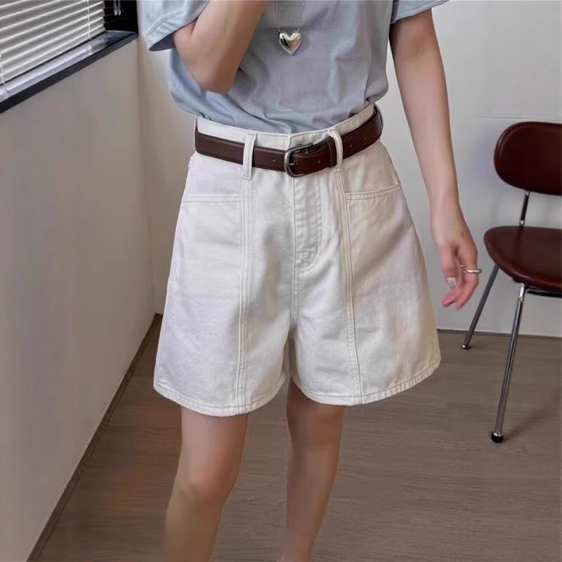 Stylish Relaxed-fit Trendy A-line Hot Pants