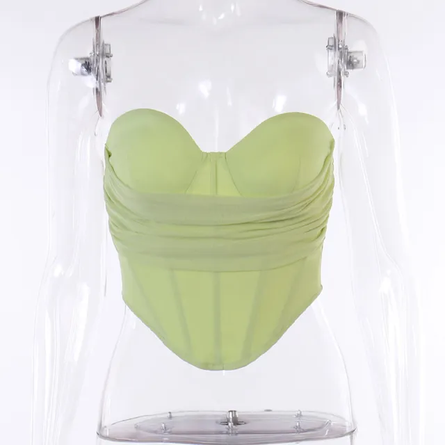 Casual Solid Color Top Green - Shop at LoveMi