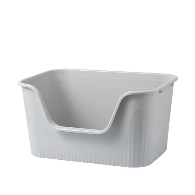Anti splash Integrated Cat Toilet Light Gray - Shop at LoveMi
