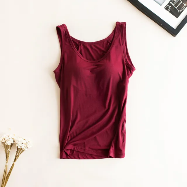 Modal Women's Underwired Padded Camisole Wine - Shop at LoveMi