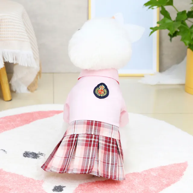 Pet Dog Spring And Summer Thin Dress Pink - Shop at LoveMi