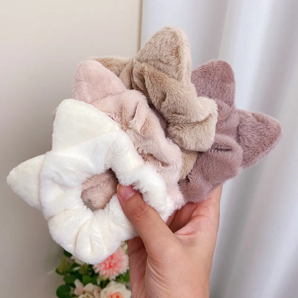 Plush Simple Cat Ears Large Intestine Hair