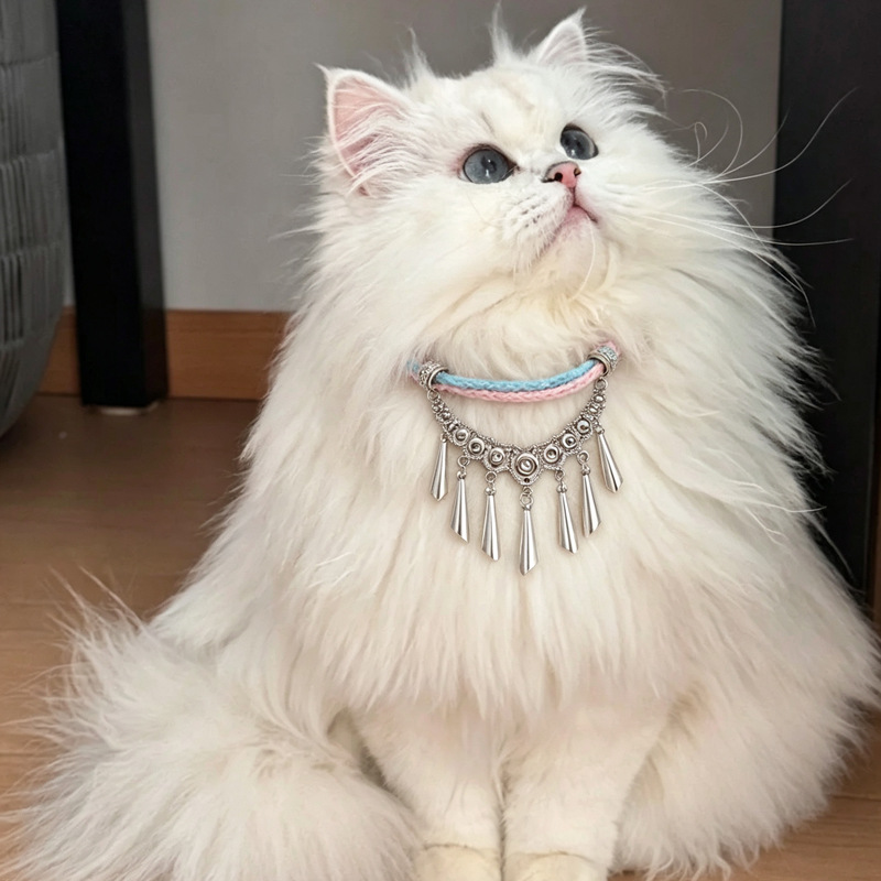 Boho Tassel Pet Collar