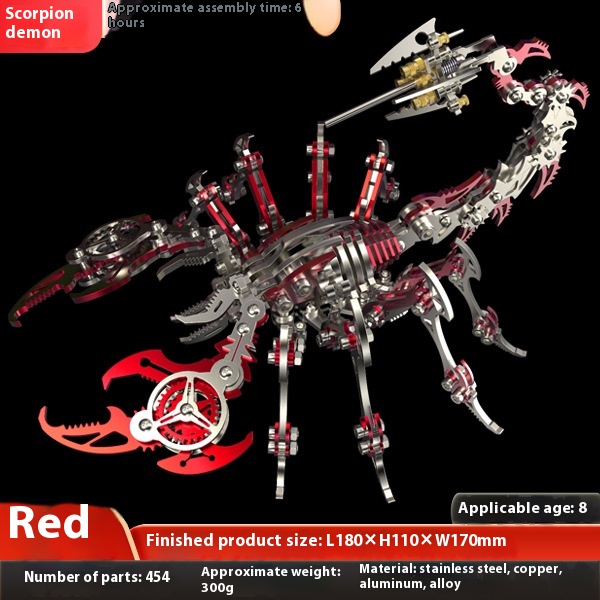 Red Scorpion Assembled Bag