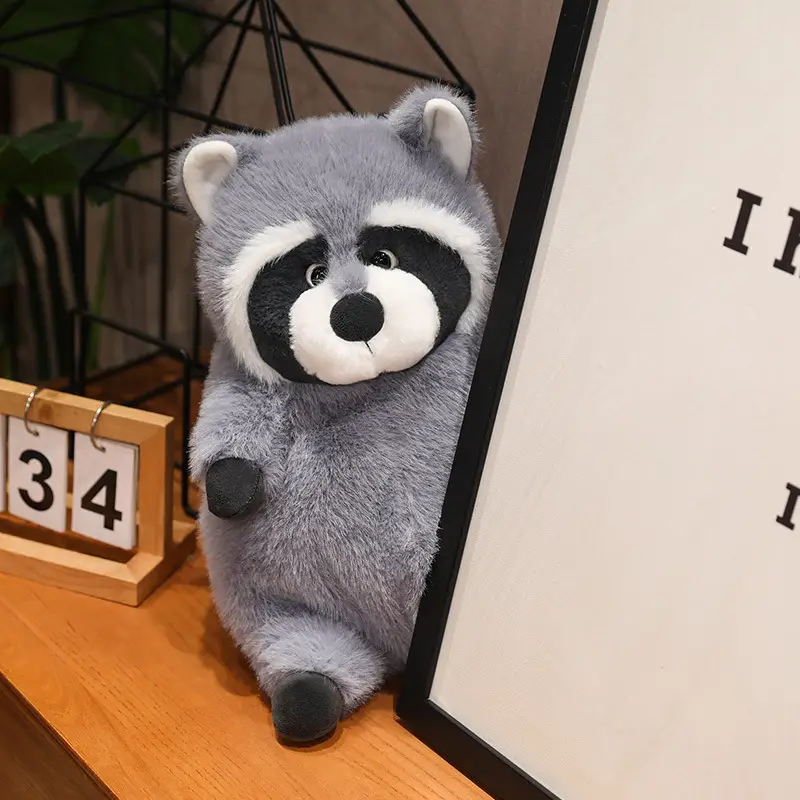 Coati Plush Doll Zoo Commemorative Gift Baby Sleep Companion Soothing Puppet Doll