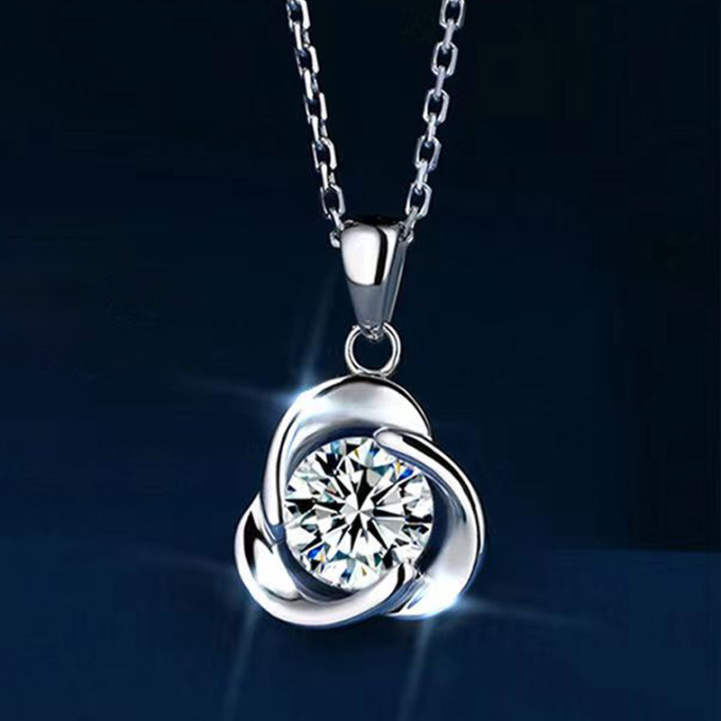 Three-piece Leaf Flower Clavicle Necklace
