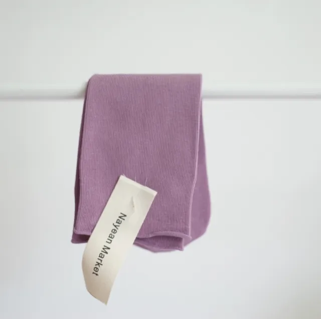Combed Cotton Tube Socks Straight Board Without Root Multi color Curling Candy Color Taro Color - Shop at LoveMi
