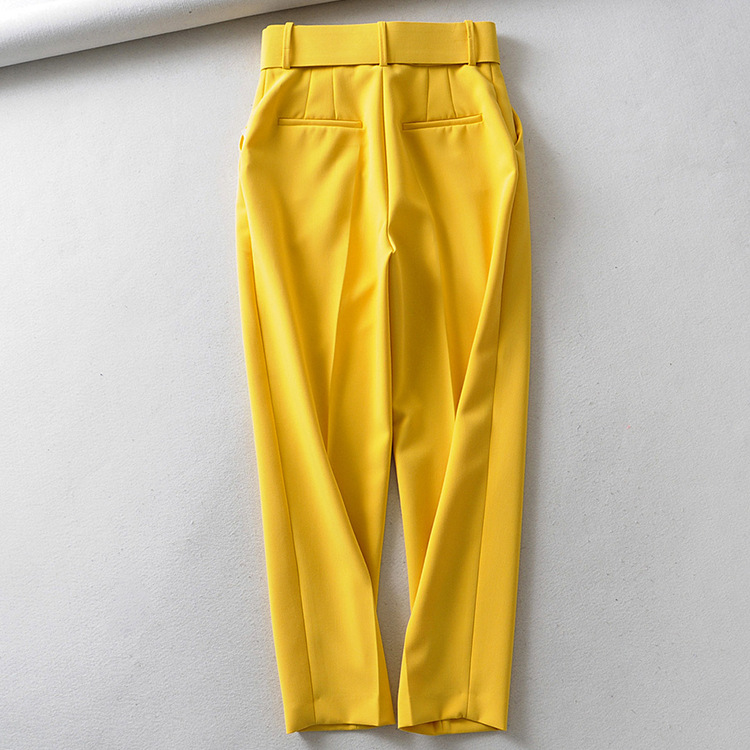 Title 10, Multicolor pleated harem pants with solid color...