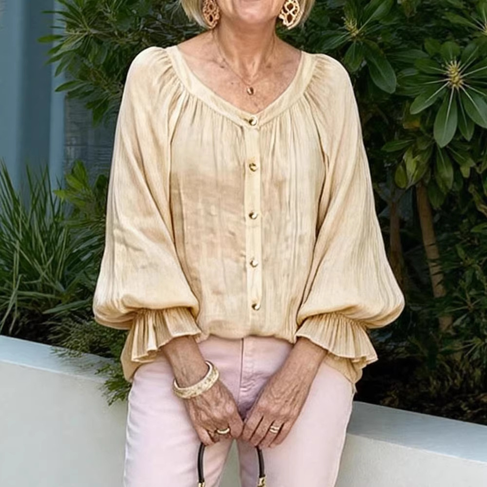 Womens Multi-color Casual Cardigan Blouse