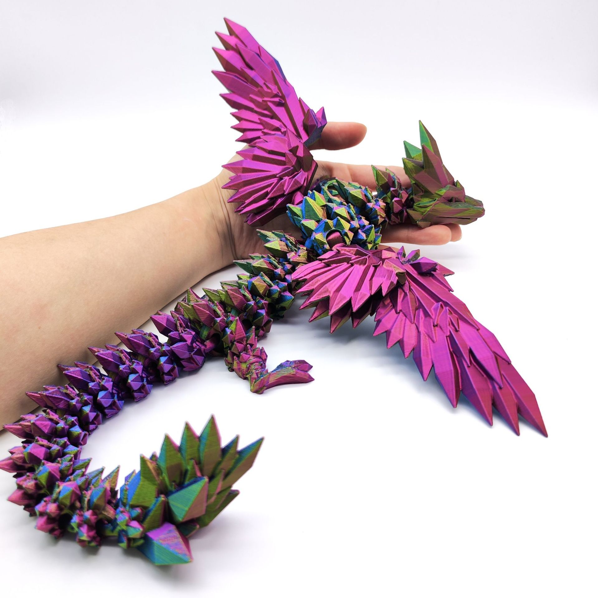 3D-printed Dragon Ornament Divine Dragon Craftwork