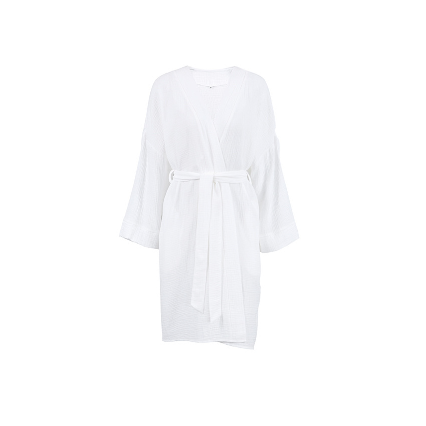 Cotton Fashion Long-sleeve Nightgown Womens Loungewear