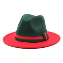 Dark Green And Bright Red