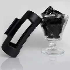 Soft Silicone Shark Clip Drop-resistant Non-fragile Clip Hairware Hairpin - Advanced Black - View 1