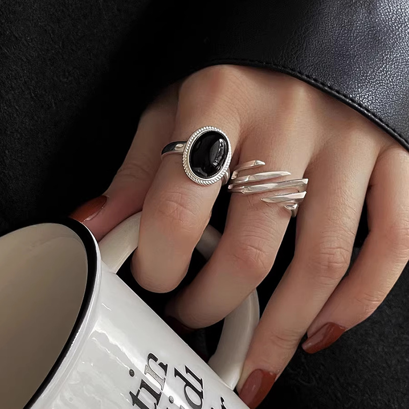 Womens Stylish Personalized Adjustable Ring