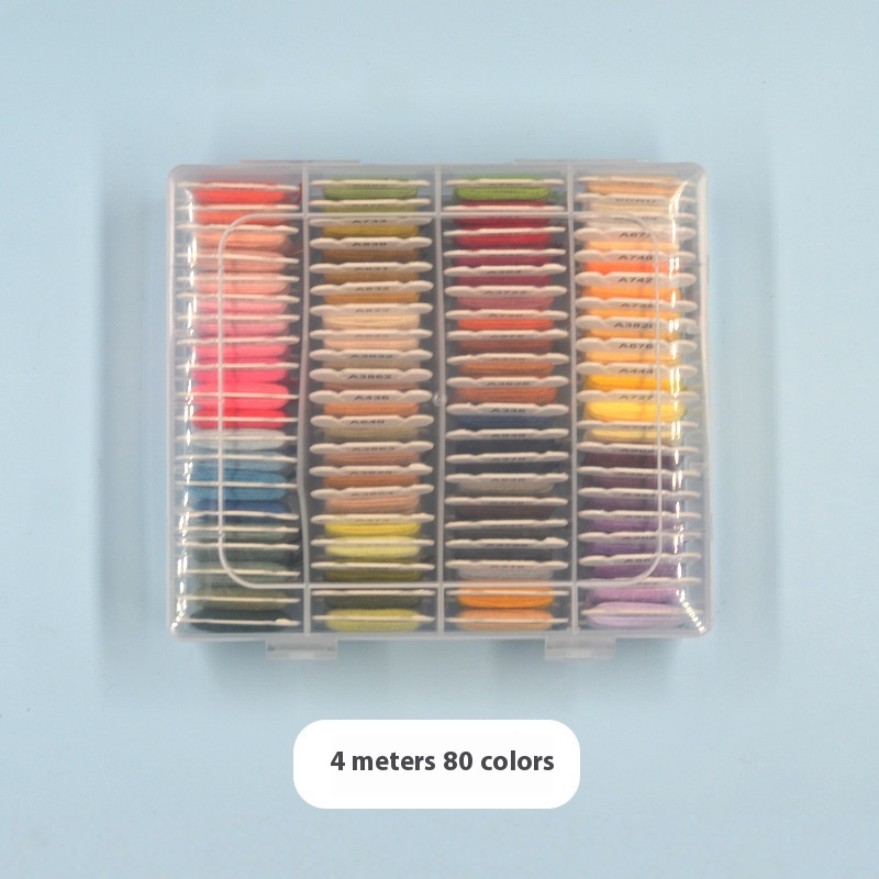 Handmade Polyester Cotton Crossthread Embroidery Wiring