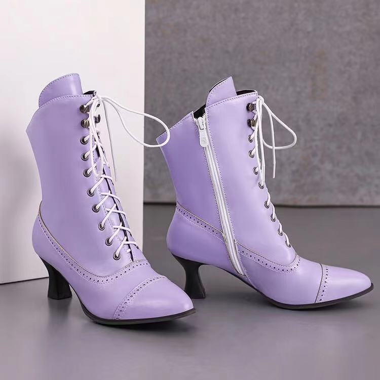 Women’s High Heel Martin Boots