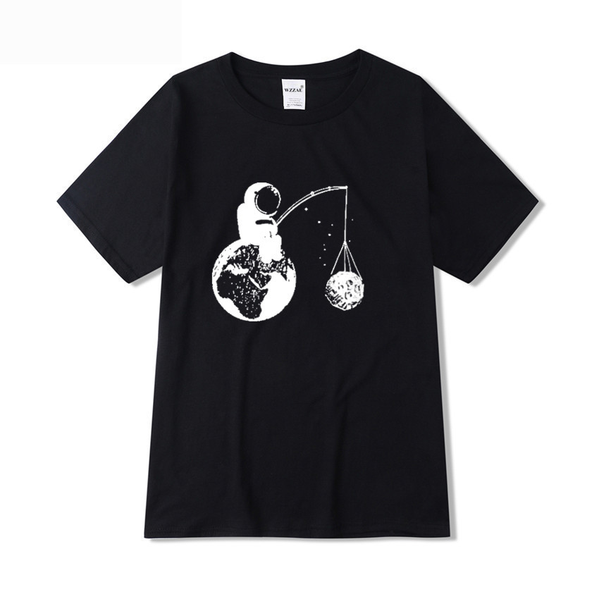 Title 4, T-shirt da uomo a maniche corte da astronauta a...