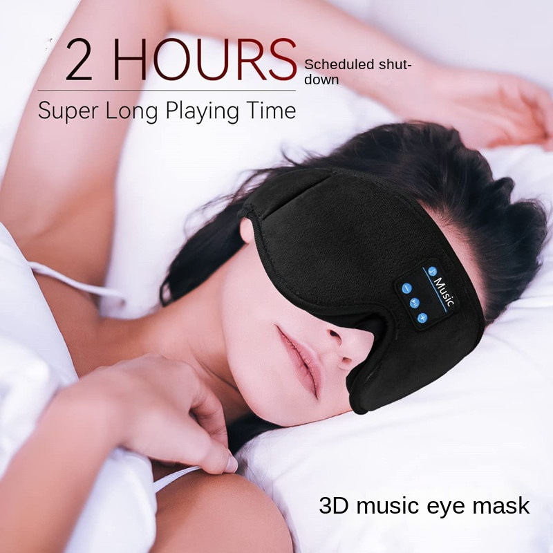 Title 2, 3D Eye Mask Bluetooth 50 Unlimited Music Stereo