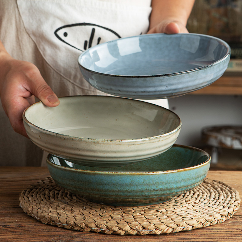 Creative Ceramic Retro Kiln Baked Dish