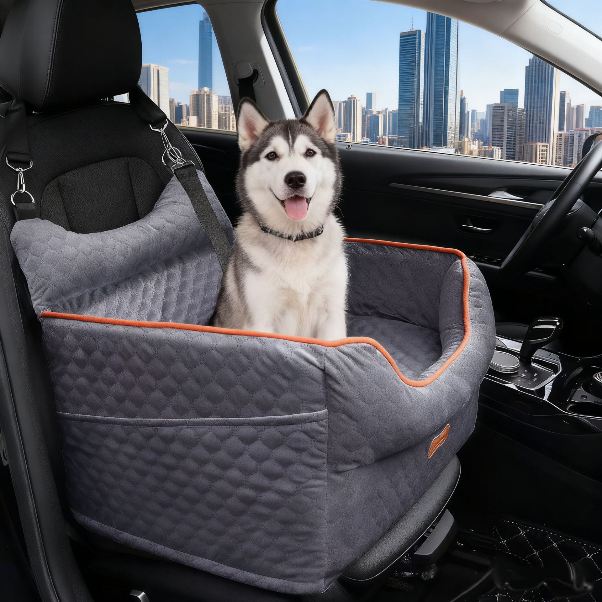 All-season Universal Car Seat With A Thickened Bottom Serving As A Dog Bed Or Sofa — image 1