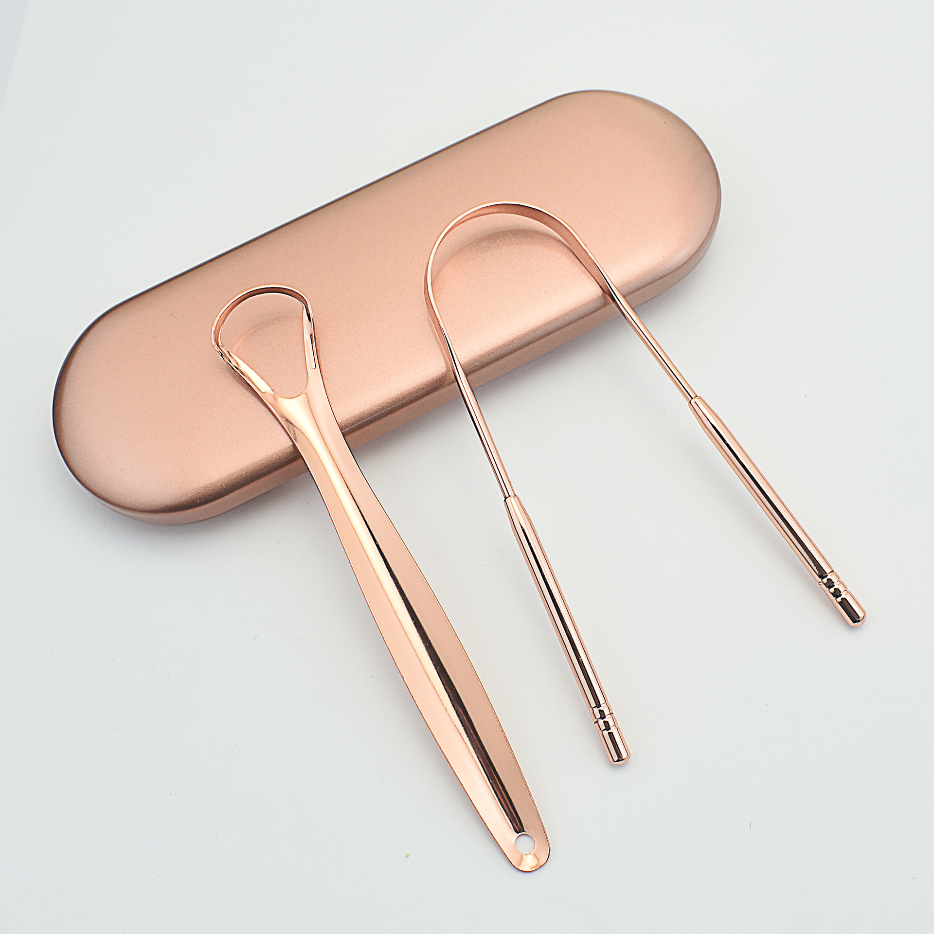 Rose Gold Iron Box 2 Piece Set