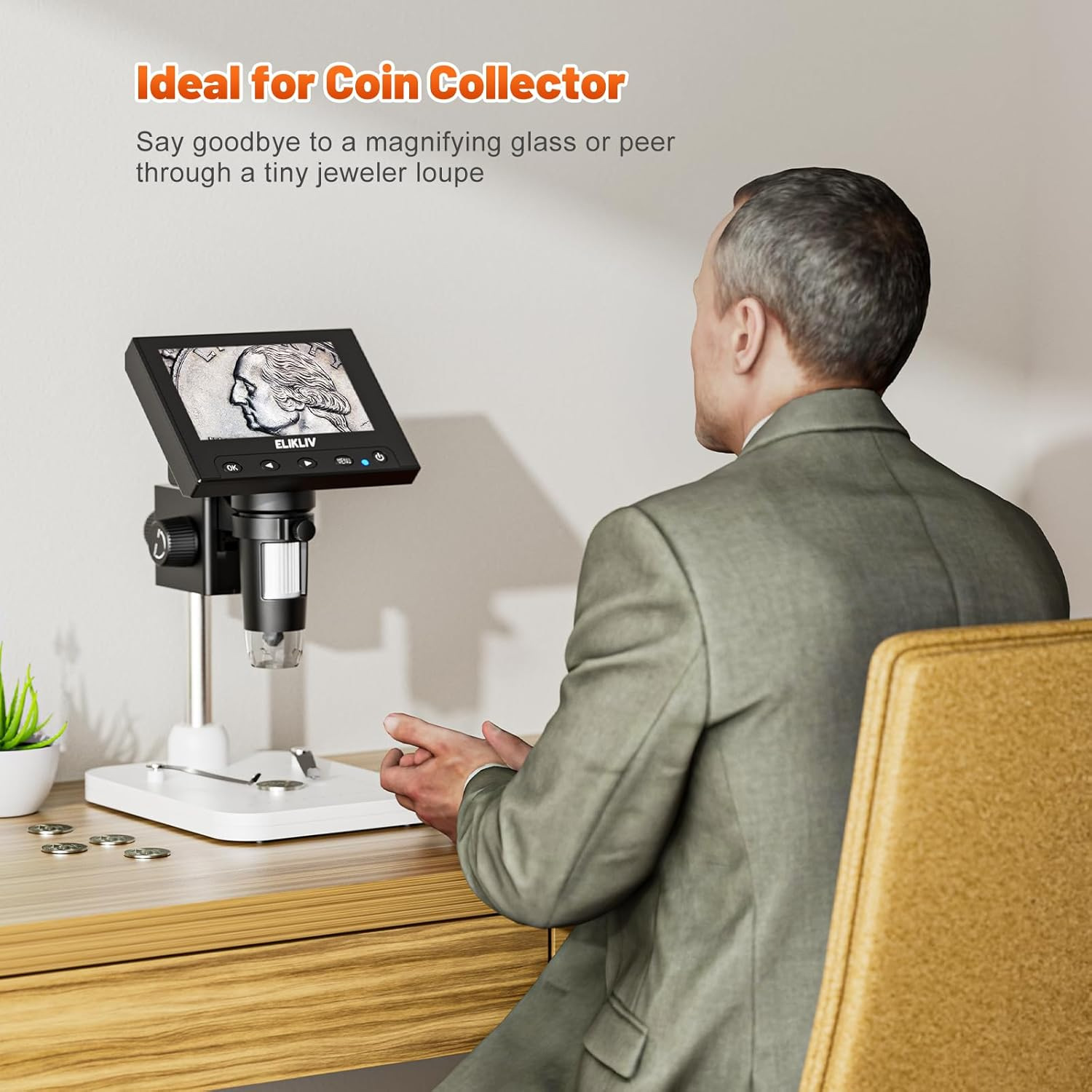 Mobile Phone Electronics Repair Workbench Lamp Microscope
