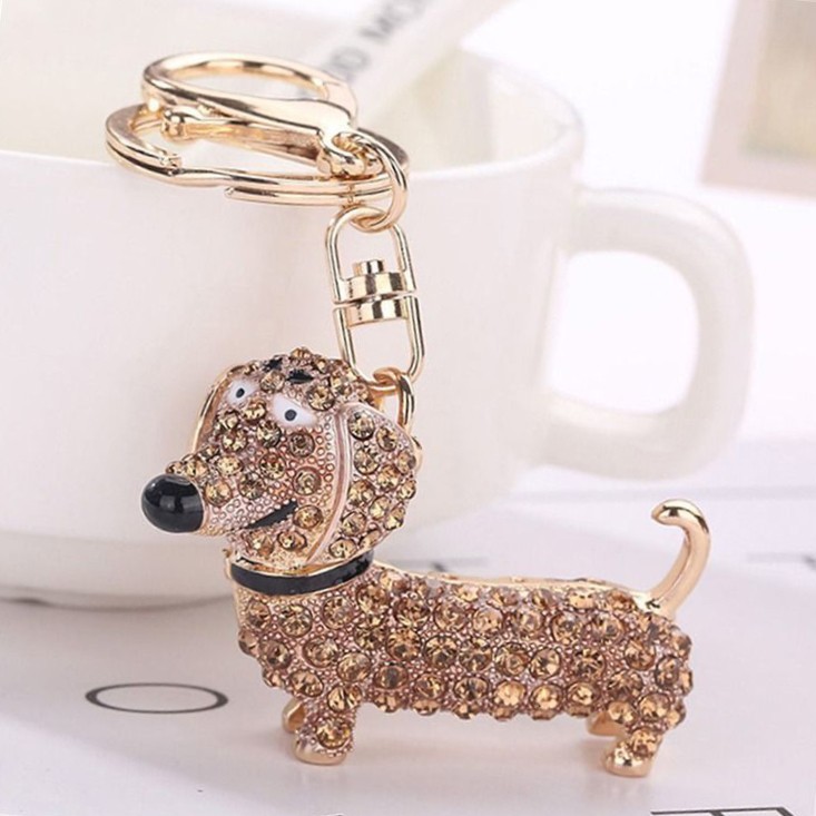 Title 3, Beautiful Dachshund Keychain