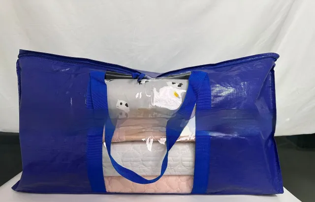 Thickened And Reinforced High capacity Luggage Bags Sapphire Blue Window - Shop at LoveMi