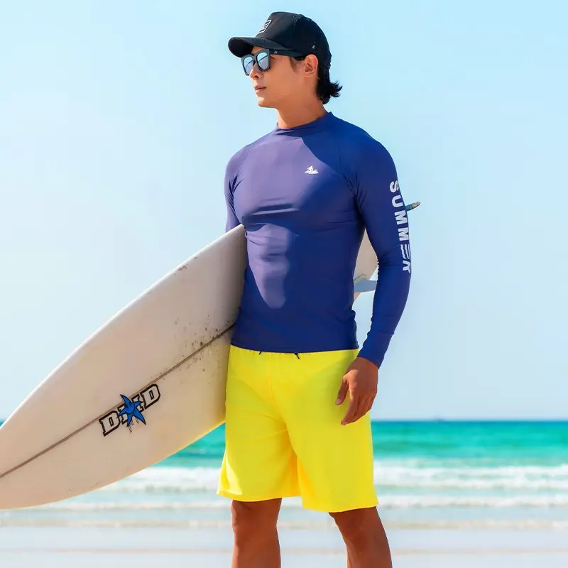 Diving Men's Swimsuit Long Sleeve Sun Protection