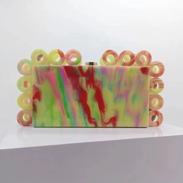 Ladies New Fashion Circle Clutch Color - Shop at LoveMi