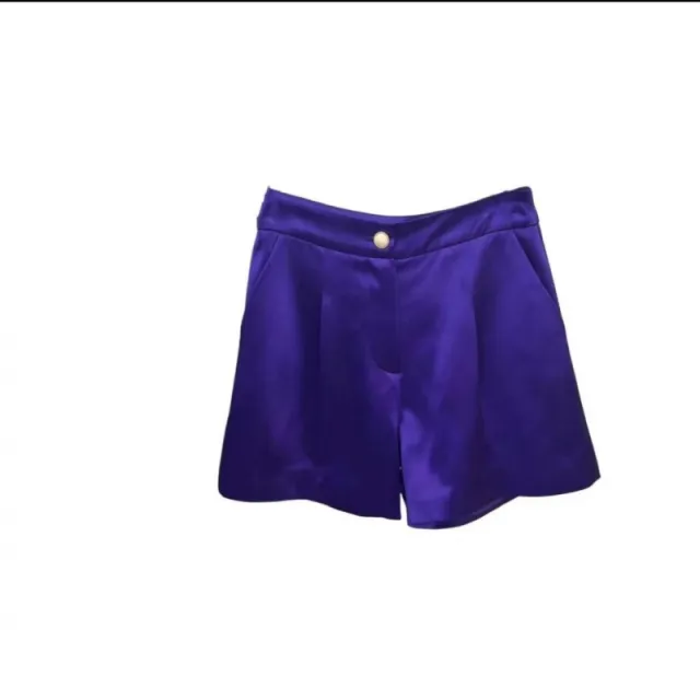 Casual Plus Size Diamond Suit Jacket Purple Shorts - Shop at LoveMi