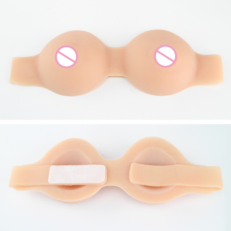 Invisible Non-leather Silicone Skin Artificial Fake Breast Underwear Breast Pad 5